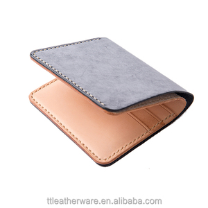 ICED Wax Genuine Leather Slim Bifold <b>Wallet</b> Handmade - Product Image 3