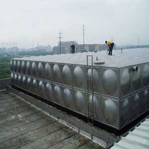 Réservoir d'eau modulaire carré en acier inoxydable soudé, <span class=keywords><strong>5000</strong></span> à 50000 gallons/<span class=keywords><strong>litres</strong></span>, <span class=keywords><strong>prix</strong></span> du réservoir d'eau pressé - Product Image 4