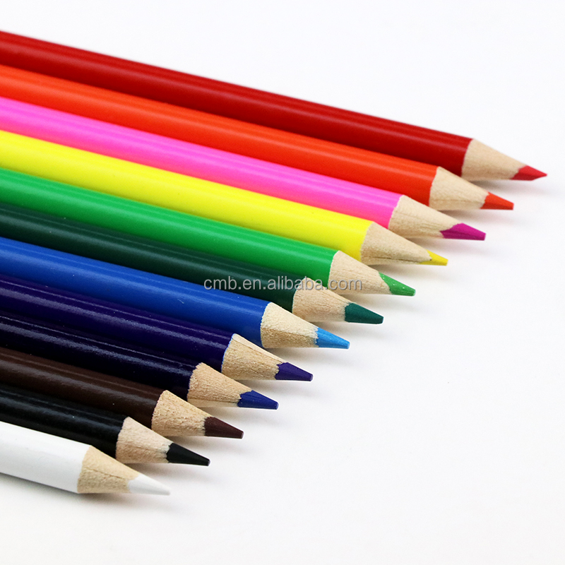 Высококачественные цветные карандаши для рисования с трехугловым корпусом