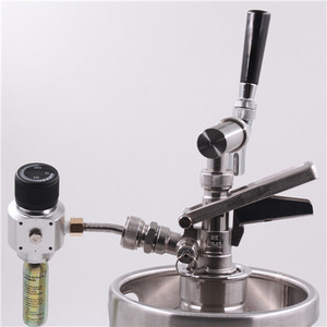 Barril de Cerveza de Acero Inoxidable de 5L con Conector Tipo A/S - Product Image 2