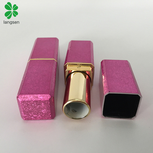 Tubes de rouge à lèvres carré<span class=keywords><strong>s</strong></span> couleur florale, vide, rose, pour maquillage cosmétique, conteneurs de baume à lèvres, 50 pièces - Product Image 5