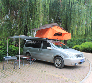 Tente de voiture pliable pour voyages tout-terrain 4x4, imperméable, en polycoton, pour 1 à 2 personnes, OEM - Product Image 2
