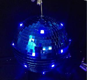 Custom <span class=keywords><strong>Color</strong></span> acrylic intermittent match decoration shinning mirror led ball - Product Image 2