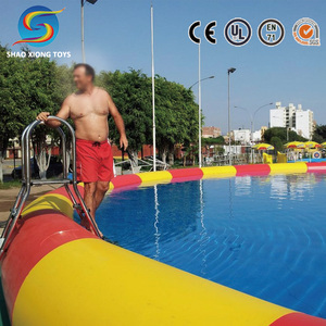 Acuático piscina inflable bote de remos mano juegos en el por encima de las piscinas de tierra para <span class=keywords><strong>alquiler</strong></span> niños o adultos uso - Product Image 6