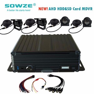 Sowze Tipo Económico 4ch cctv dvr del coche móvil mdvr 3G <span class=keywords><strong>4G</strong></span> Wifi g-sensor opcional - Product Image 1