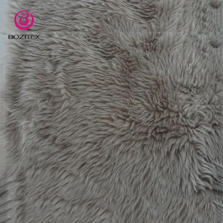 Morbido imitazione di lana tessuto della Pelliccia Del Faux tessuto di pelle di Pecora