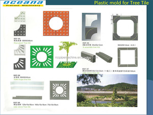 Bordillos molde plástico enclavamiento azulejos y baldosas moldes - Product Image 4