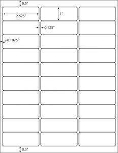 Самоклеящаяся бумажная этикетка для штрих-кодов формата А4 с индивидуальным принтом - Product Image 2