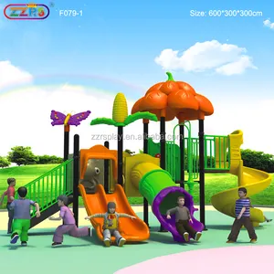 Children Outdoor Playground Children Outdoor Play Center Game Plastic Tubes Playground For Preschool