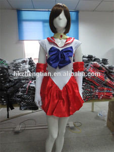 china proveedor de <span class=keywords><strong>sailor</strong></span> <span class=keywords><strong>moon</strong></span> de traje de cosplay uniformes vestido de lujo hasta sailormoon traje de disfraz de halloween - Product Image 1