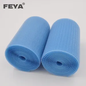 Chất lượng cao tùy chỉnh màu sắc Nylon móc và vòng lặp băng tự dính móc và vòng lặp Băng