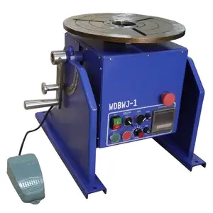 เครื่องเชื่อม Positioner/เชื่อมเชื่อม100กก.,โต๊ะหมุนเชื่อมสำหรับ Tig/Welding Rotator WDBWJ-1