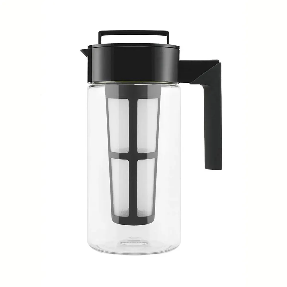 CHL מותאם אישית 1300ml נייד מסחרי 1 ליטר זכוכית פלסטיק קר לחלוט אייס בטפטוף מכונת קפה לשתייה