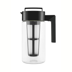 Ftrochl — cafetière portable commerciale, 1300ml, 1 tonne en plastique, brassage à froid, glaçage, pour boire - Product Image 1
