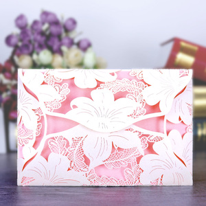 <span class=keywords><strong>Carte</strong></span> <span class=keywords><strong>d</strong></span>'<span class=keywords><strong>invitation</strong></span> de mariage luxueuse et bon marché de haute qualité, Corée du Sud, arabe, bengali - Product Image 1