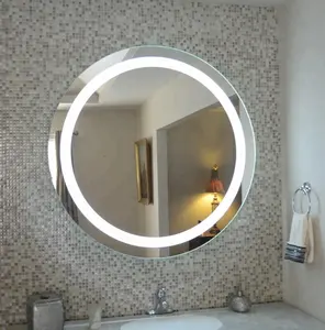 Espejo Led antiniebla personalizado, espejo Led de pared de baño sin niebla