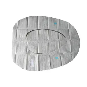 Hot Toilet Seat Covers Disposable Waterproof 2-3 layers PE film Customized Packaging 5-6 Packs