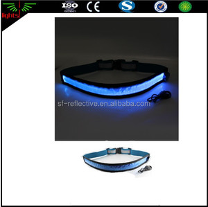 Ceinture de taille élastique rechargeable par usb, ruban lumineux réfléchissant, pour la course à pied, le cyclisme, le sport en plein air, sécurité, lampe clignotante - Product Image 3