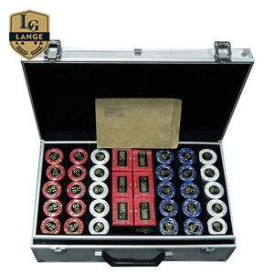 Guangzhou Casino placas de juego de mesa de Poker Chip caso 2000 - Product Image 1