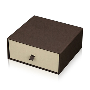 Caja de Almacenamiento Negra de Papel Especial, Estilo Cajón, para Cinturones, Diseño Más Reciente, Disponible en Existencia - Product Image 2
