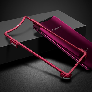 Nouveau <span class=keywords><strong>Modèle</strong></span> Hippocampe Boucle Conception Avec Coussin <span class=keywords><strong>D</strong></span>'air <span class=keywords><strong>2</strong></span> dans 1 Métal Cadre Mobile Téléphone Cas Pour Trouver X - Product Image 2