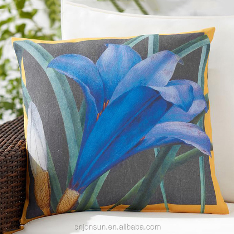 Цифровая печать 100% хлопок подушка подушку, одеяло