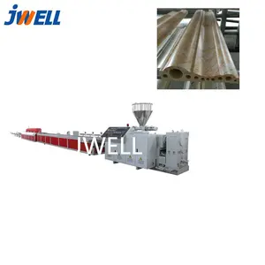 Línea de producción de mármol de PVC, máquina de extrusión de mármol artificial de PVC, China