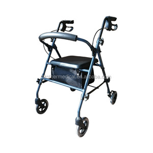 Người Già Bánh Xe Tập Đi Với Di Động Trở Lại Hỗ Trợ Đi Bộ Rollator - Product Image 2