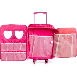 Twin Doll Traveling Trolley Set con sacos de dormir Colección Muebles Juguetes para 2 18 \ "Girl Dolls - Product Image 4
