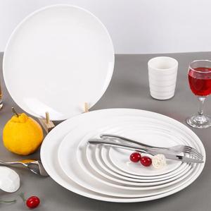 <span class=keywords><strong>Set</strong></span> di <span class=keywords><strong>piatti</strong></span> <span class=keywords><strong>piatti</strong></span> in <span class=keywords><strong>melamina</strong></span> bianco per stoviglie da ristorante nuovo in fabbrica - Product Image 1