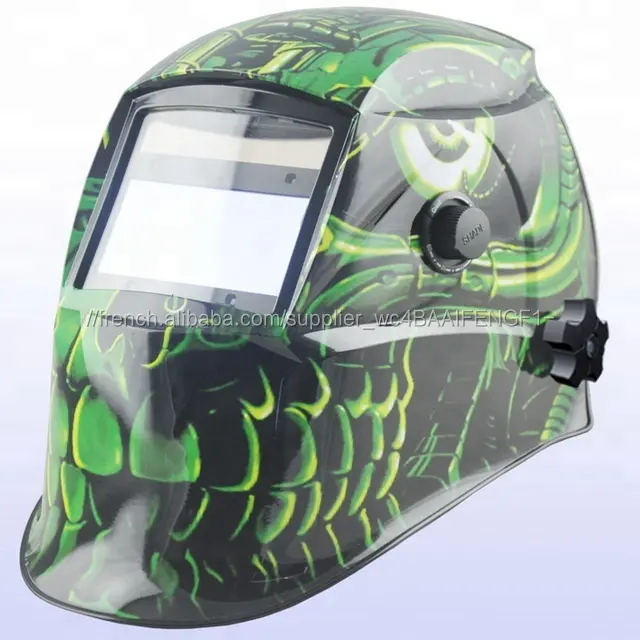 HMT Auto Assombrissement Lentille De Soudage Soudeurs Casque Masque Solaire Alimenté Au Gaz Mig Tig Arc