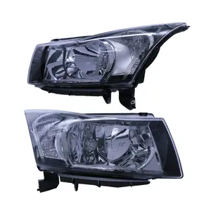 Bisel negro de la vivienda de los faros del coche de la lámpara de la cabeza de la luz para 2011-2014 CHEVROLET CRUZE 95291963, 95291964