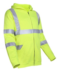 Chaqueta de Tela de Forro Polar Antiestático, Resistente al Fuego, de Modacrílico/Algodón, <span class=keywords><strong>Ropa</strong></span> de <span class=keywords><strong>Alta</strong></span> <span class=keywords><strong>Visibilidad</strong></span> Resistente al Fuego Personalizada con Precio de Fábrica - Product Image 2