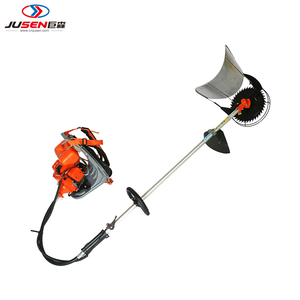 Super September Factory price Mini knapsack gasoline rice combine harvester