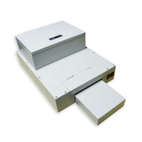 Machine de revêtement numérique de bureau pour CD et DVD avec finition UV brillante après impression
