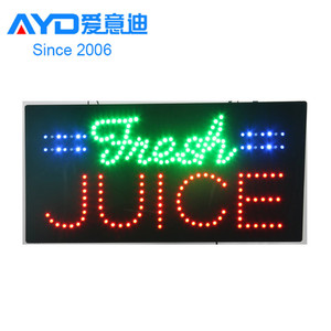 Señal de publicidad LED para interiores, señal abierta para fruta y <span class=keywords><strong>Ueg</strong></span>, programa fresco, pantalla LED a Gas, señal de precio - Product Image 1