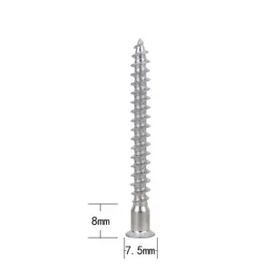 M5 M6 M7 Countersunk Hex Wood Furniture Screw With Superior Quality