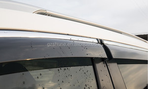 PC iniezione finestra per Auto visiera per Nissan <span class=keywords><strong>Qashqai</strong></span> 2016 2017 2018 <span class=keywords><strong>2019</strong></span> sfiato deflettori protezione antipioggia visiere porta accessori per Auto - Product Image 5