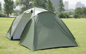 <span class=keywords><strong>Tente</strong></span> <span class=keywords><strong>tunnel</strong></span> <span class=keywords><strong>de</strong></span> camping familiale imperméable à l'eau pour 3 à 4 personnes avec <span class=keywords><strong>2</strong></span> <span class=keywords><strong>chambres</strong></span> à coucher - Product Image 3