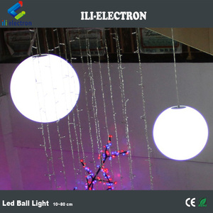 10 ~ 80 cm étanche flottant De Noël décoratif changement de couleur LED ball lumières - Product Image 5