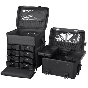 Panno di oxford di trucco beauty case con ruota <span class=keywords><strong>grande</strong></span> capacità - Product Image 1