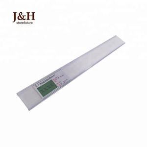 27mm tùy chỉnh siêu thị kệ trong suốt cứng nhựa giá chủ dữ liệu dải hiển thị Acrylic dấu hiệu nhựa rõ ràng nhãn - Product Image 3