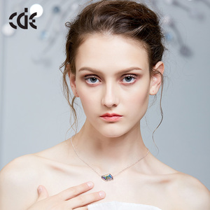 Hecho a mano de Piedra Grande geométrico austríaco moda collar de joyas de cristal - Product Image 6