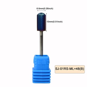 Forets en carbure de tungstène de haute qualité, 10 pièces, mèches de fraise en céramique et en diamant, outils de polissage des ongles, pédicure et manucure - Product Image 4
