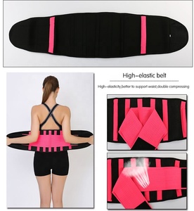 <span class=keywords><strong>Neoprene</strong></span> material respirável corpo emagrecimento <span class=keywords><strong>Neoprene</strong></span> cintura trainer faixas de suor cintura aparador cinto suporte de cintura - Product Image 5