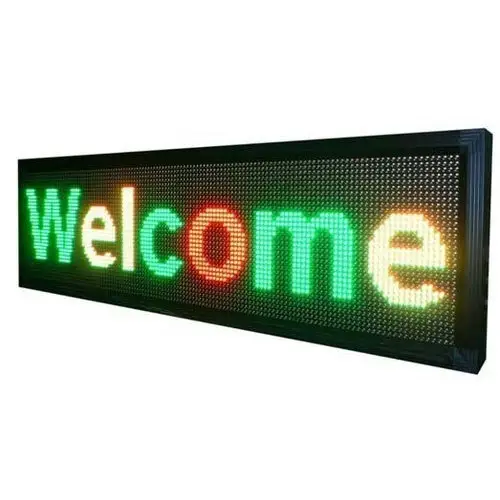 P10 Smd Outdoor Voor Winkel Front Gebruik Led Reclame Display Teken Led Lopende Tekst