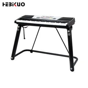 HEBIKUO Q-98 soportes de Teclado de piano digital de música personalizados, Soporte de teclado de música de escritorio