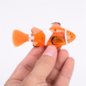 DWI Dowellin télécommande poisson clown détecteur de poisson bateau RC poisson pour enfant jouet - Product Image 3