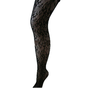 Negro pantyhose sexy nylon <span class=keywords><strong>medias</strong></span> <span class=keywords><strong>baratas</strong></span>, señora LACE pantyhose - Product Image 1