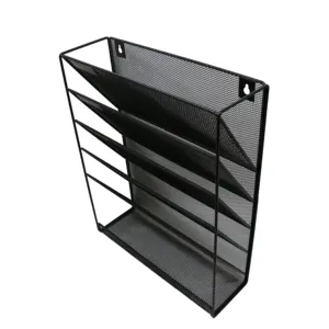 Fabriek Hot Sell Stock Custom Metalen Mesh Accordeon Uitbreidbaar Aan De Muur Opgehangen Muur Bestand Organizer Voor Document Officiële